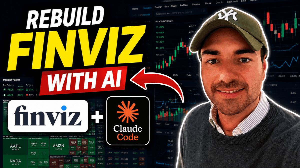 Building a Finviz Alternative With Claude Code and EODHD API