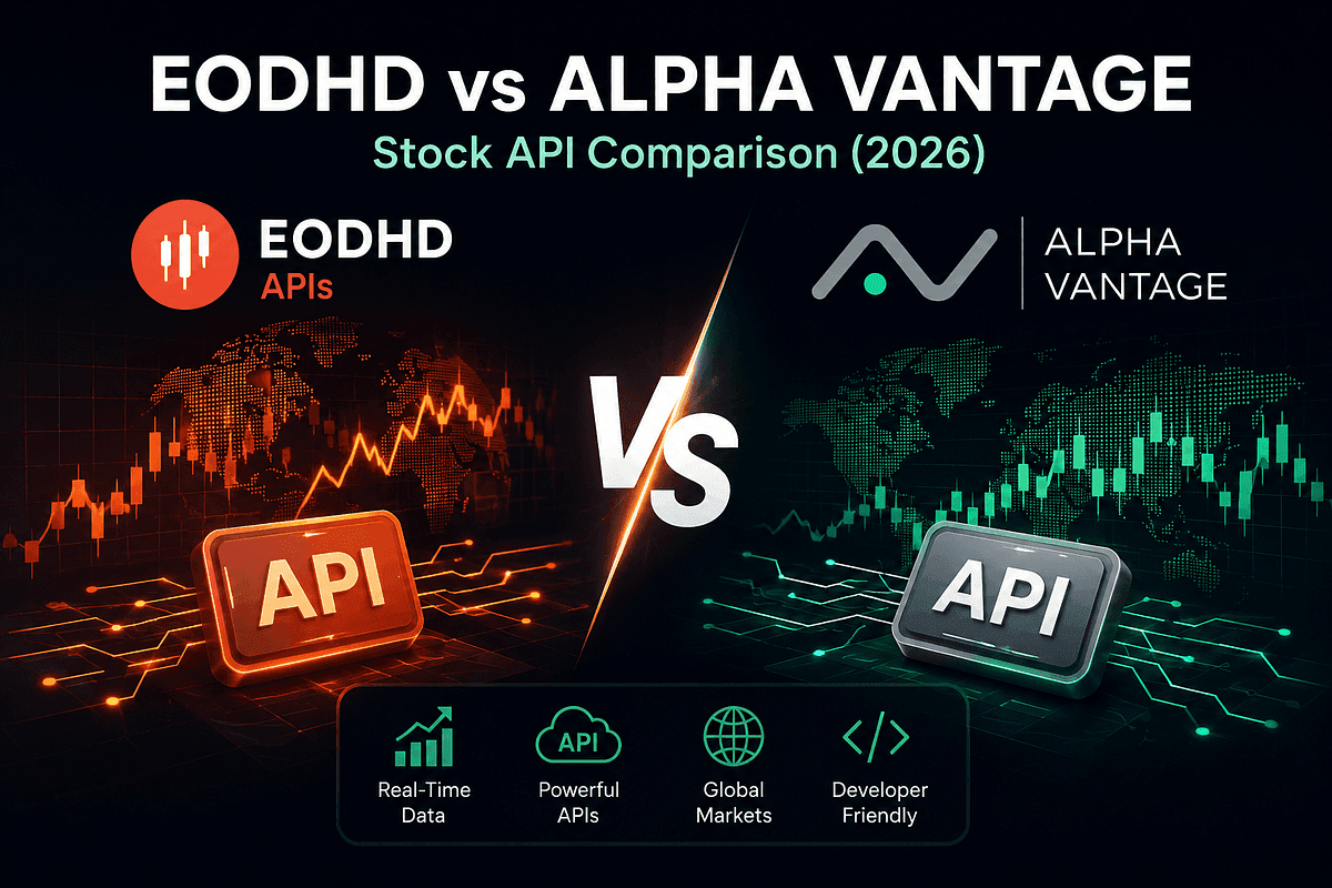 EODHD vs Alpha Vantage: Stock API Comparison (2026)
